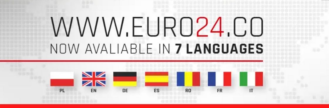 WWW.test.euro24.com available now in 7 languages - Euro24